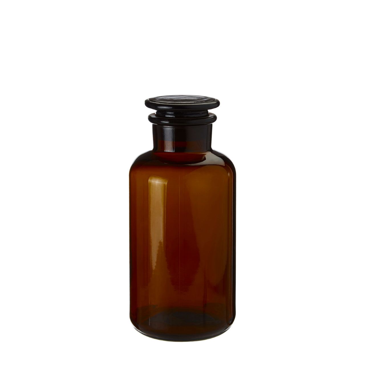 1000ml Apothecary Large Amber Glass Reagent Bottle