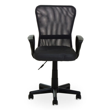 Breathable Stratford Black Home Office Chair