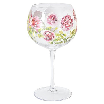 Rose Garden 450ml Cocktail Stemless Gin Glass