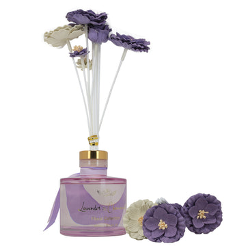 Baltus Luxury Reed Diffuser 300ml Faux Flower Lavender & Chamomile