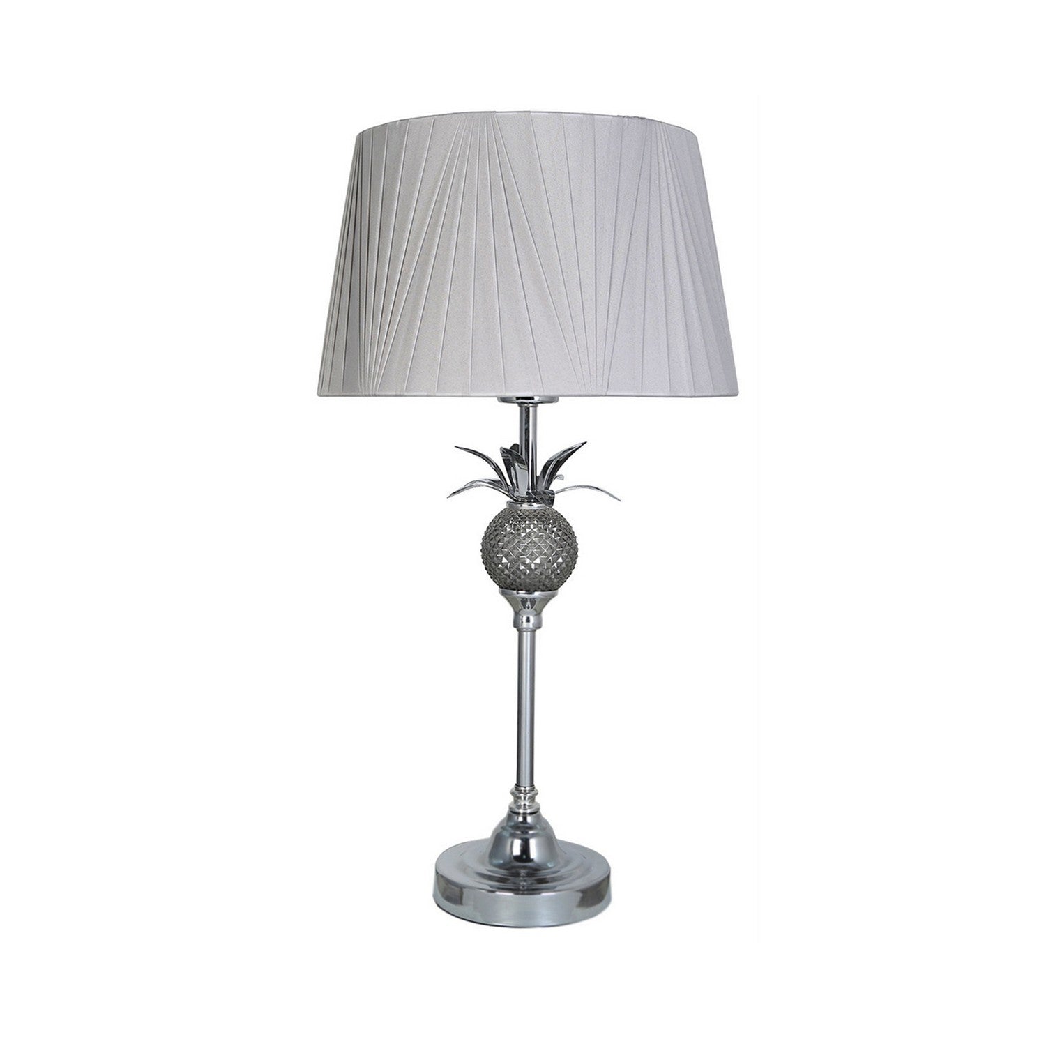 Black Ananas Table Lamp - Black Shade