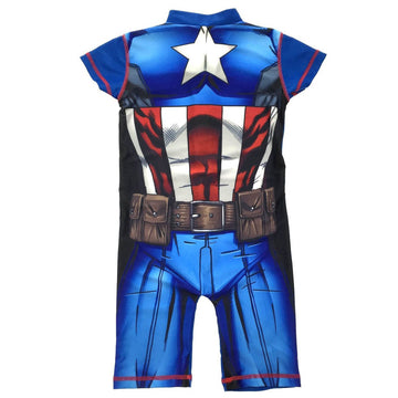 Captain America Kids Sunsafe Swimwear