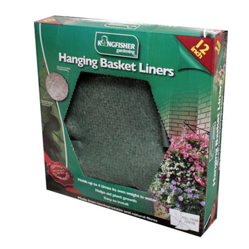 12Inch Biodegradable Jute Garden Outdoor Basket Liner