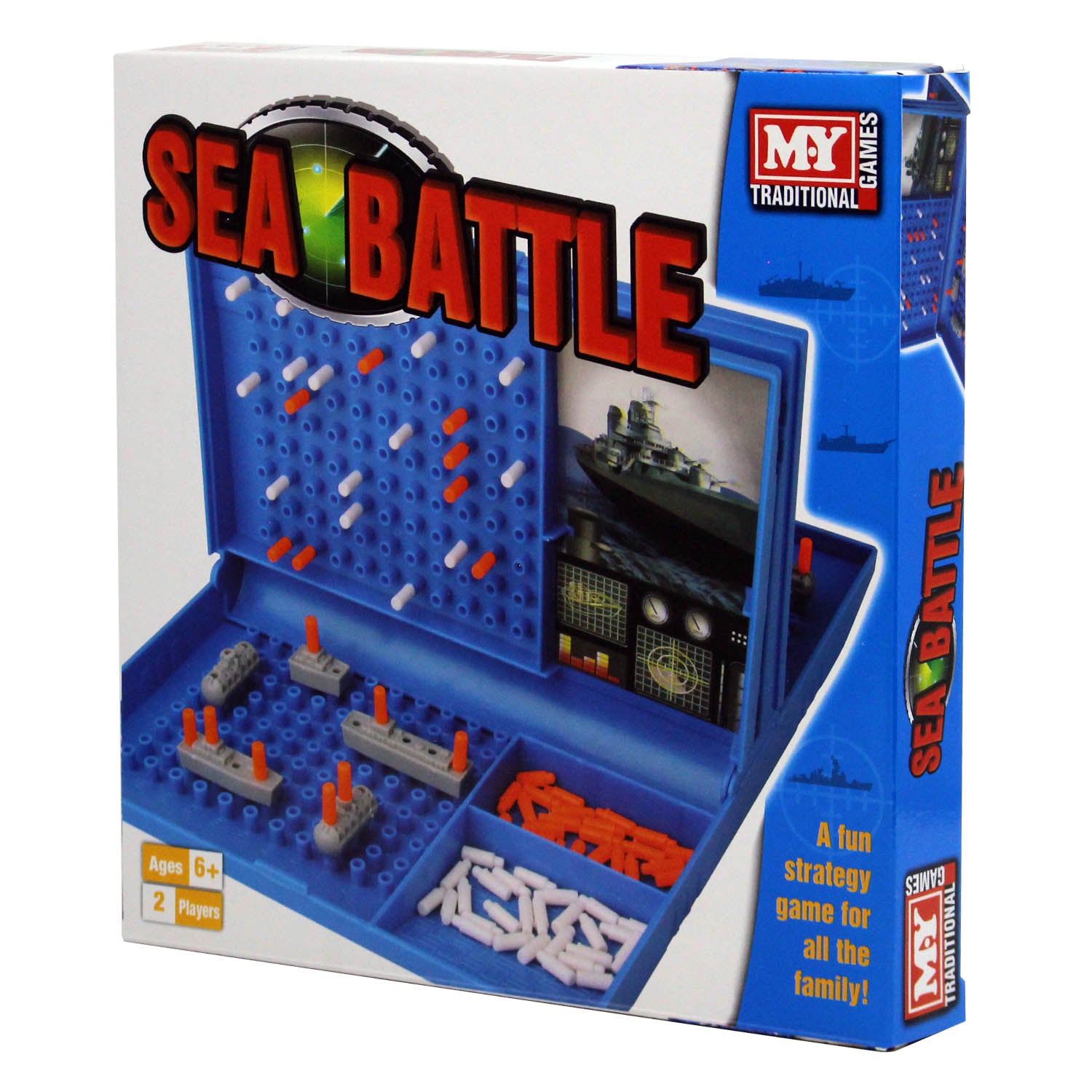 2 Player Sea Battle Familty Fun Strategy Board War Ship Game