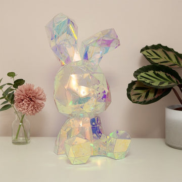 Starlightz Holographic Crystal LED Rabbit Night Light