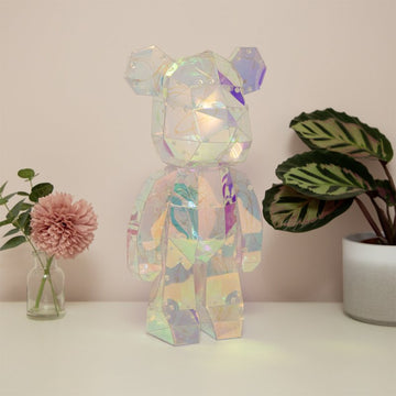 Starlightz Holographic Crystal LED Bear Night Light