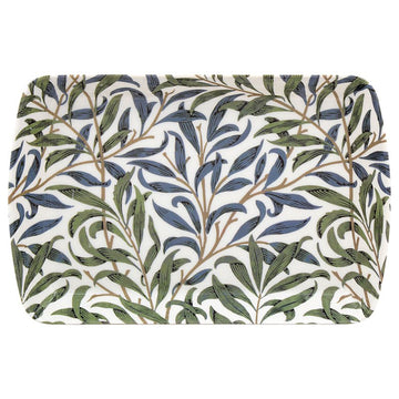 Small Willow Bough Nature Leaf Foliage Design Melamine Tray