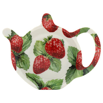 Strawberry Field Fruit Summer Design Melamine Teabag Tidy