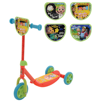 Cocomelon Switch It Multi-Character Kids Tri-Scooter