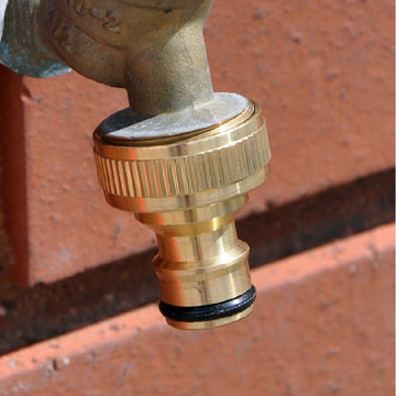 3Pcs Kingfisher Pro Brass Threaded Tap Connectors