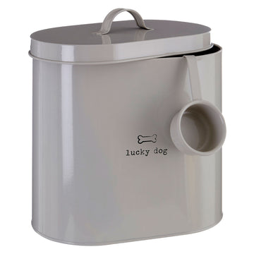 6.5L Lucky Dog Pet Dry Food Storage Bin