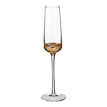 Vista 4Pc Clear Champagne Glass Set
