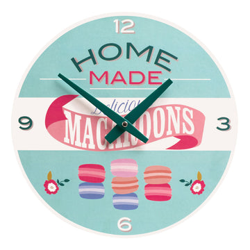 Pink Blue Amelie Wall Clock