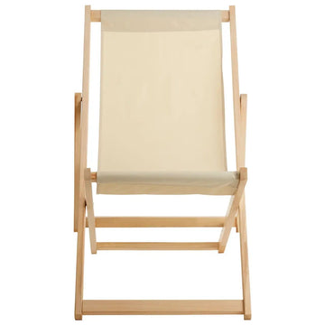 Beaumont Cream Deck Chair