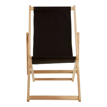 Beaumont Black Deck Chair