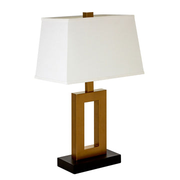Meora Square Metallic Table Lamp