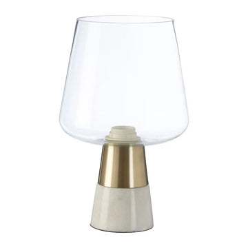 Clear Glass Edison Table Lamp