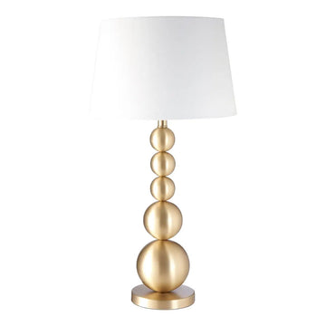 Zenna Brass Orbs Table Lamp