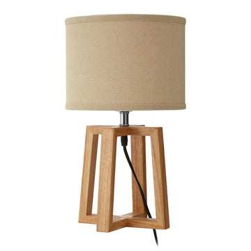 Rea Natural Wood Table Lamp