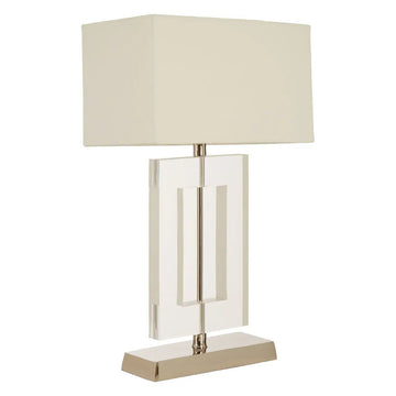 Morel Clear Acrylic Table Lamp