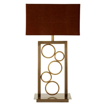 Orbule Brass Stainless Steel Table Lamp