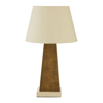 Marley Gold & Cream Table Lamp