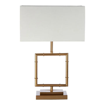 Sofie Gold Square Table Lamp