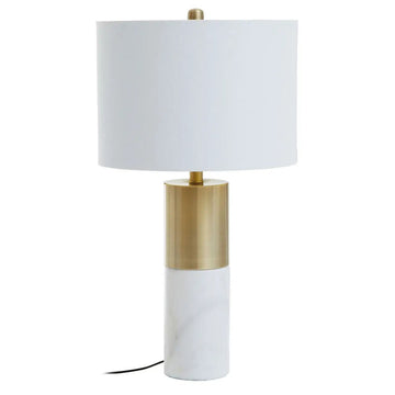 Eren Gold & White Marble Table Lamp