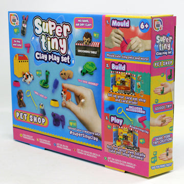 Super Tiny Clay Play Set Pet Shop