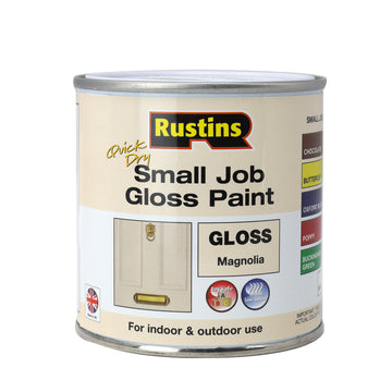 250ml Rustins Quick Dry Magnolia Gloss Paint