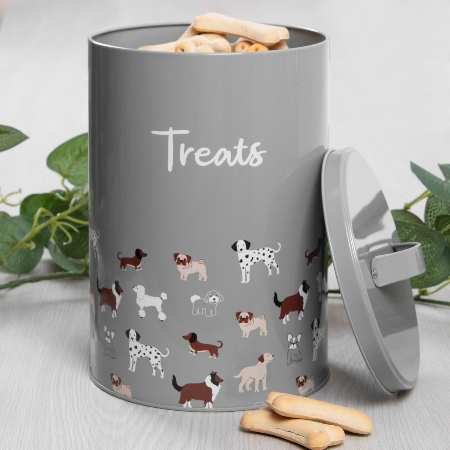 Large dog biscuit store container