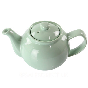 Fine Stoneware Mint 2 Cups Teapot