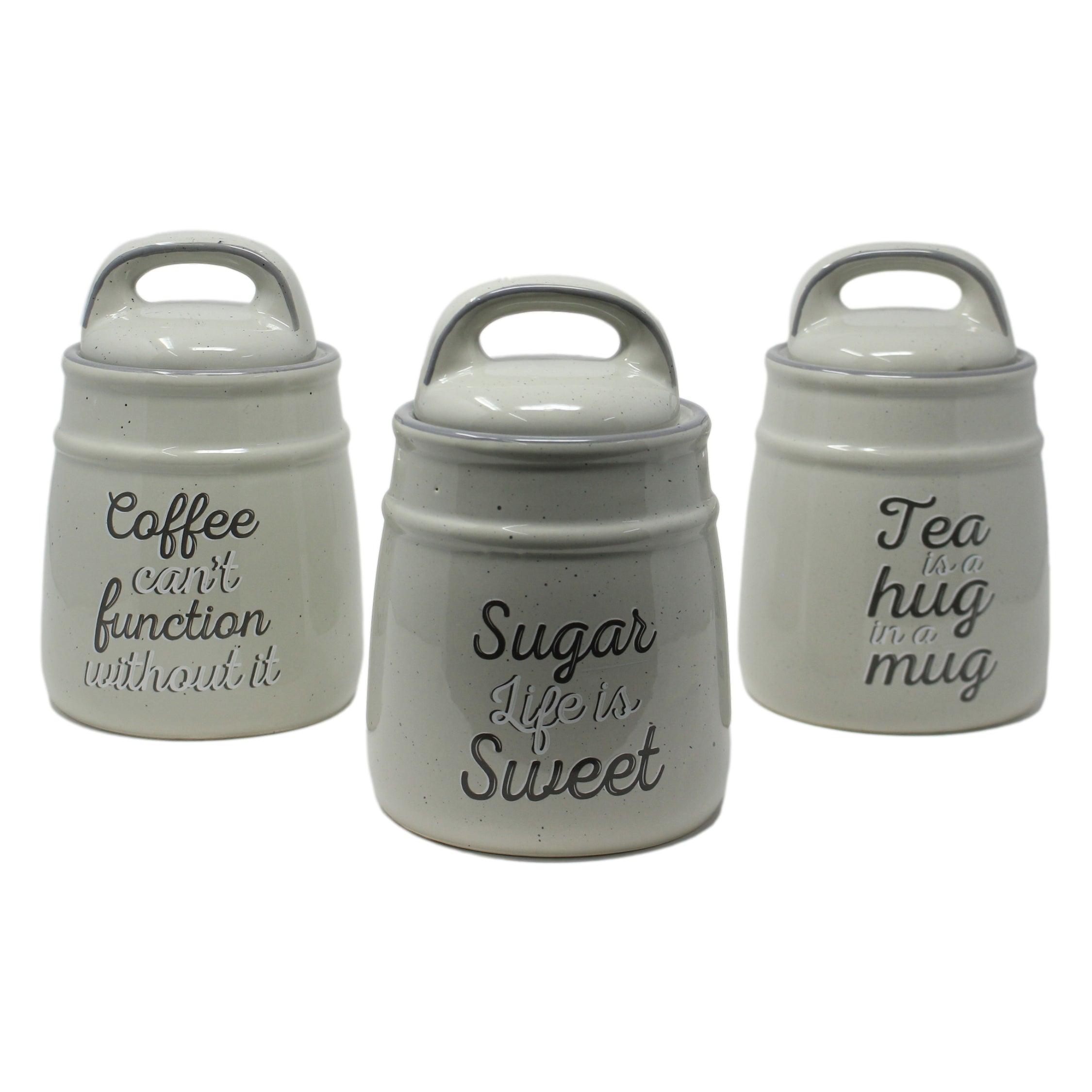 Ceramic Tea, Coffee & Sugar Jars – Grove Home