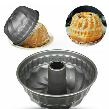 Chef Aid Non-Stick Fluted Round Cake Mould