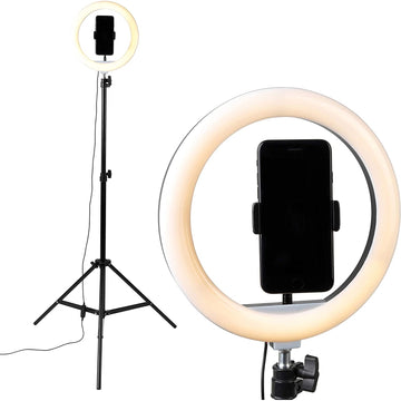 Intempo 3 Modes Standing Selfie Light with Mobile Holder