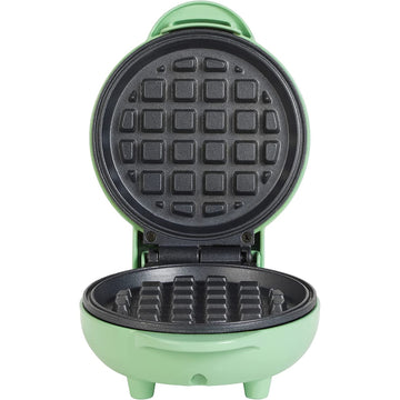 Giles & Posner 550W Sorbet Green Non Stick Mini Waffle Maker