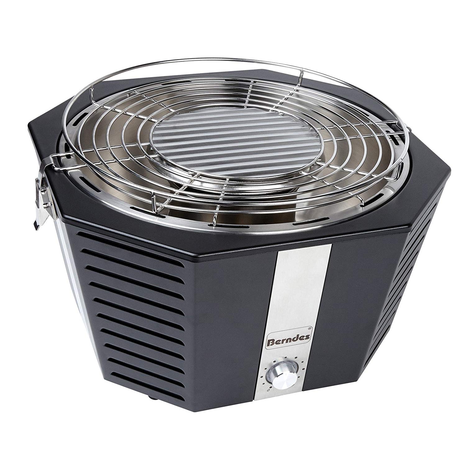 Bendes Portable Bbq Fan Assisted Grill