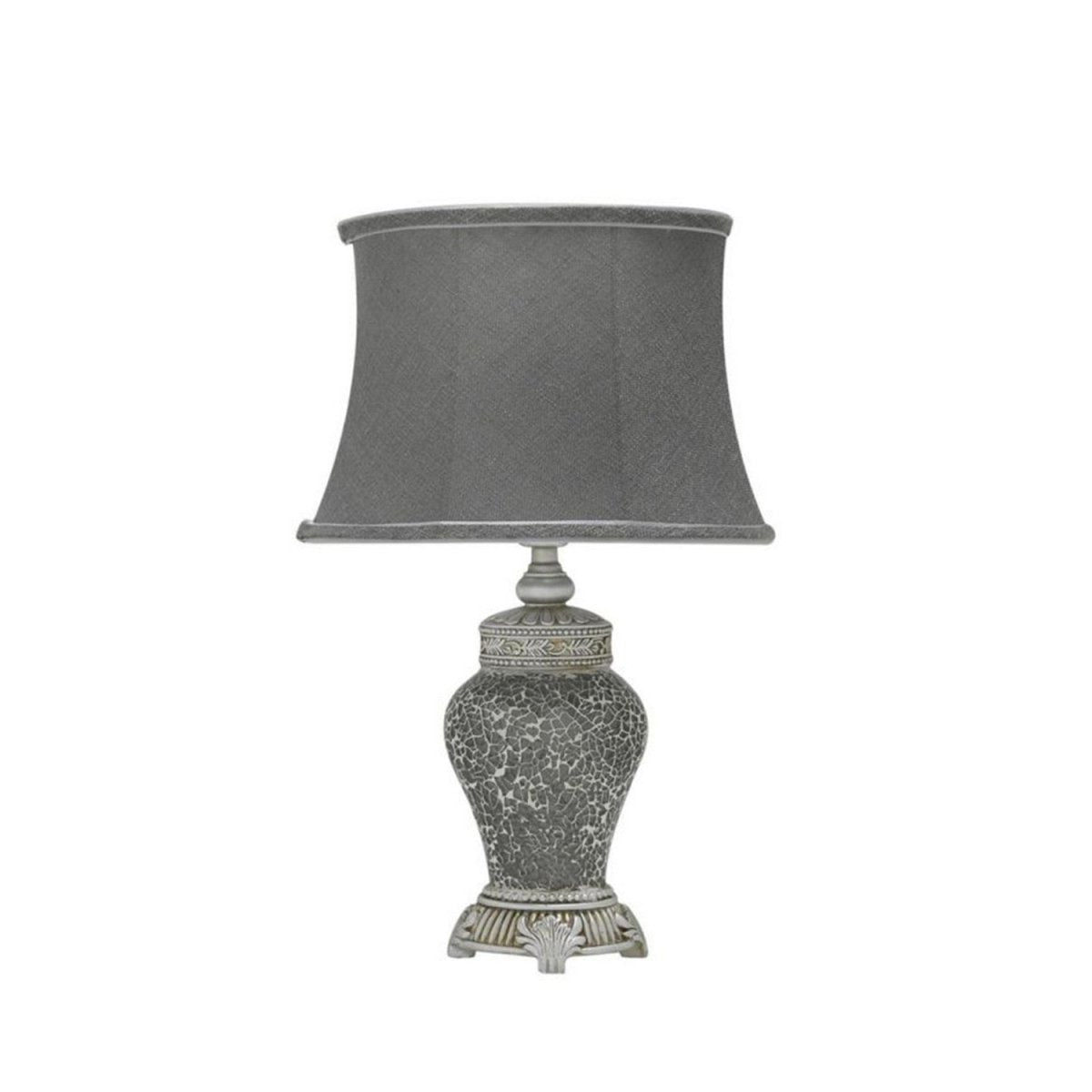 Silver mosaic hot sale table lamp