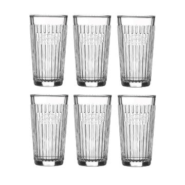 Kilner Set-Of-6 380ml Vintage Drinking Glass