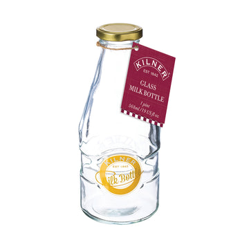Kilner 568ml Twist Top Glass Beverage Bottle