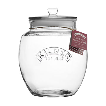 Kilner 4L Push Top Glass Storage Jar