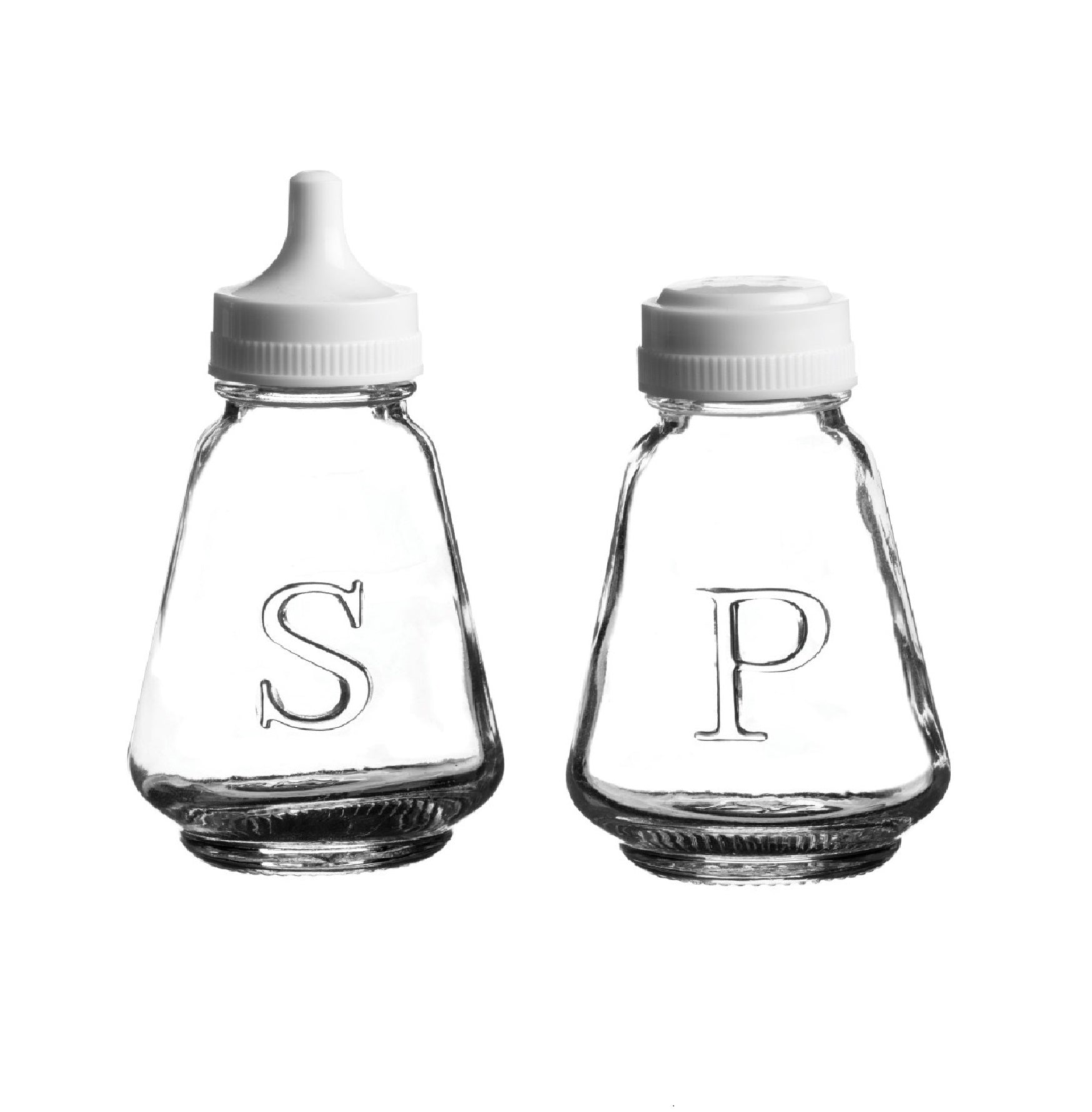 Ravenhead Clear Glass Salt &  Pepper Shaker