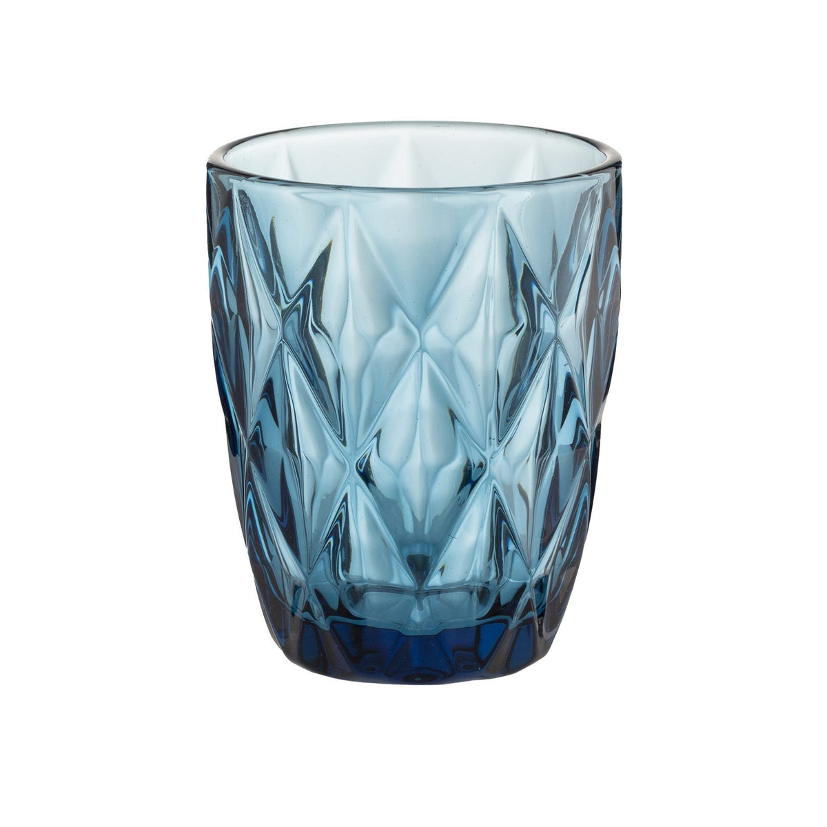 Mixer Glass 27cl Leaf Pattern Kitchen Drink