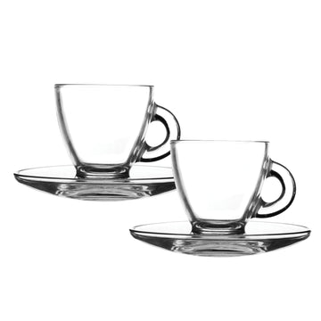 2Pc Ravenhead Espresso Cup & Saucer Set