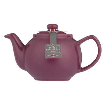 Price & Kensington 450ml Deep Magenta Stoneware 2 Cup Teapot