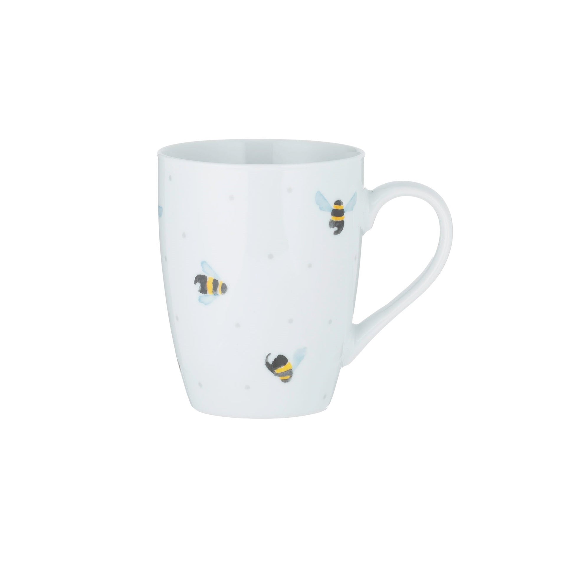 380ml Porcelain White Sweet Bee Mug