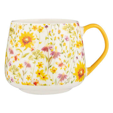 Price & Kensington 425ml Sunflower Fine China Mug