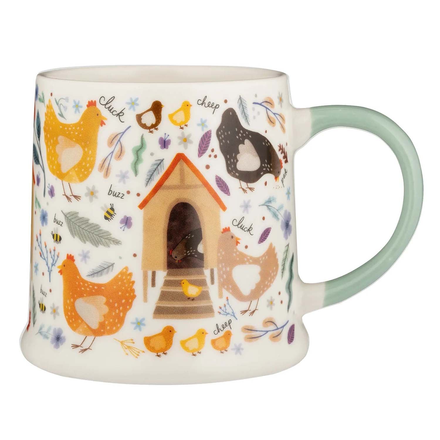 Price & Kensington 380ml Chicken Coop Fine China Mug