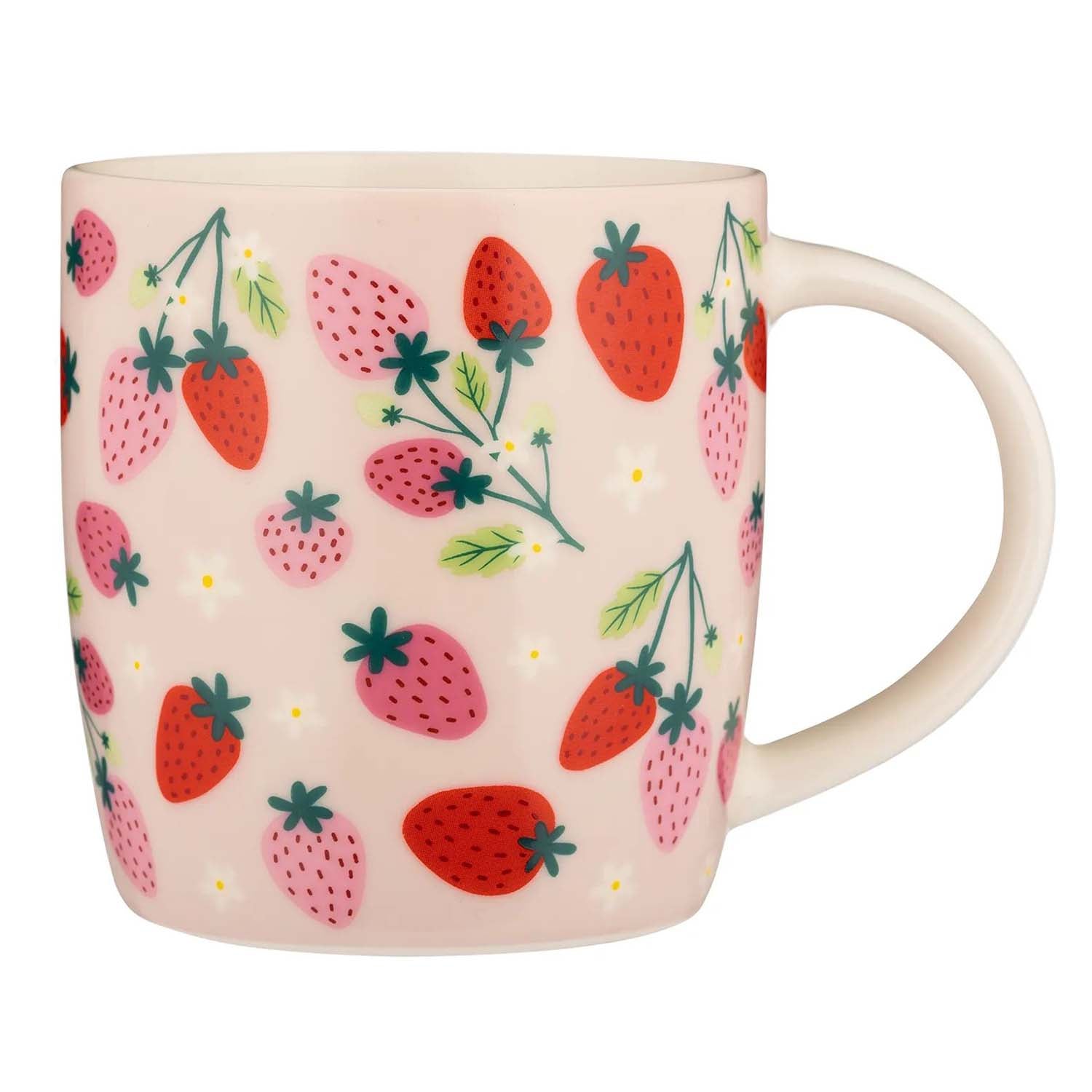 Price & Kensington 340ml Strawberry Fine China Mug