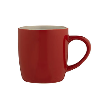 4Pcs 330ml Red Ceramic Mug